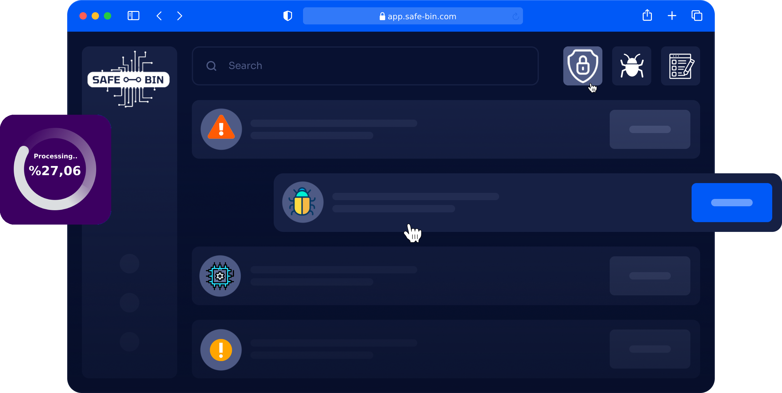 Safebin Dashboard